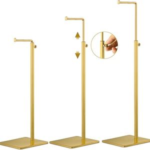 Set of 2 L Hanging Hook Bag Stands